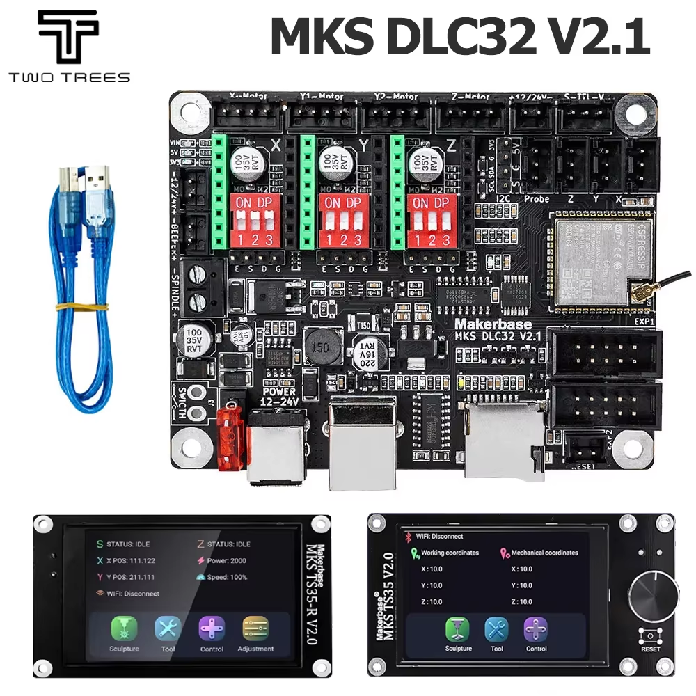 Controller Grbl Board - MKS DLC32 V2.1 Offline Controller Board