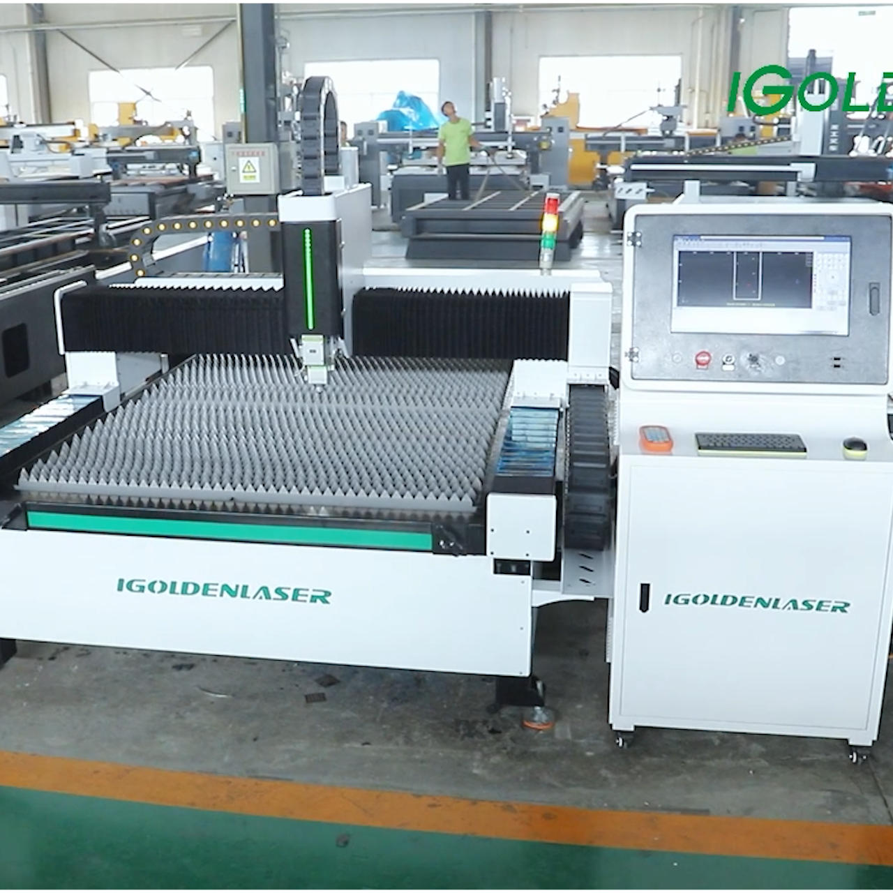 Industrial Laser Metal Cutting Machine - Industrial-grade Durability Fiber Laser Cutting Machine