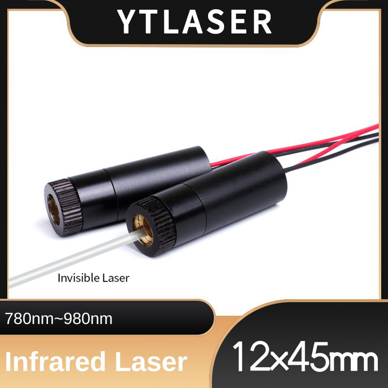 Laser Beam Expander - D12X45mm Adjustable Focus 780nm 830nm 850nm
