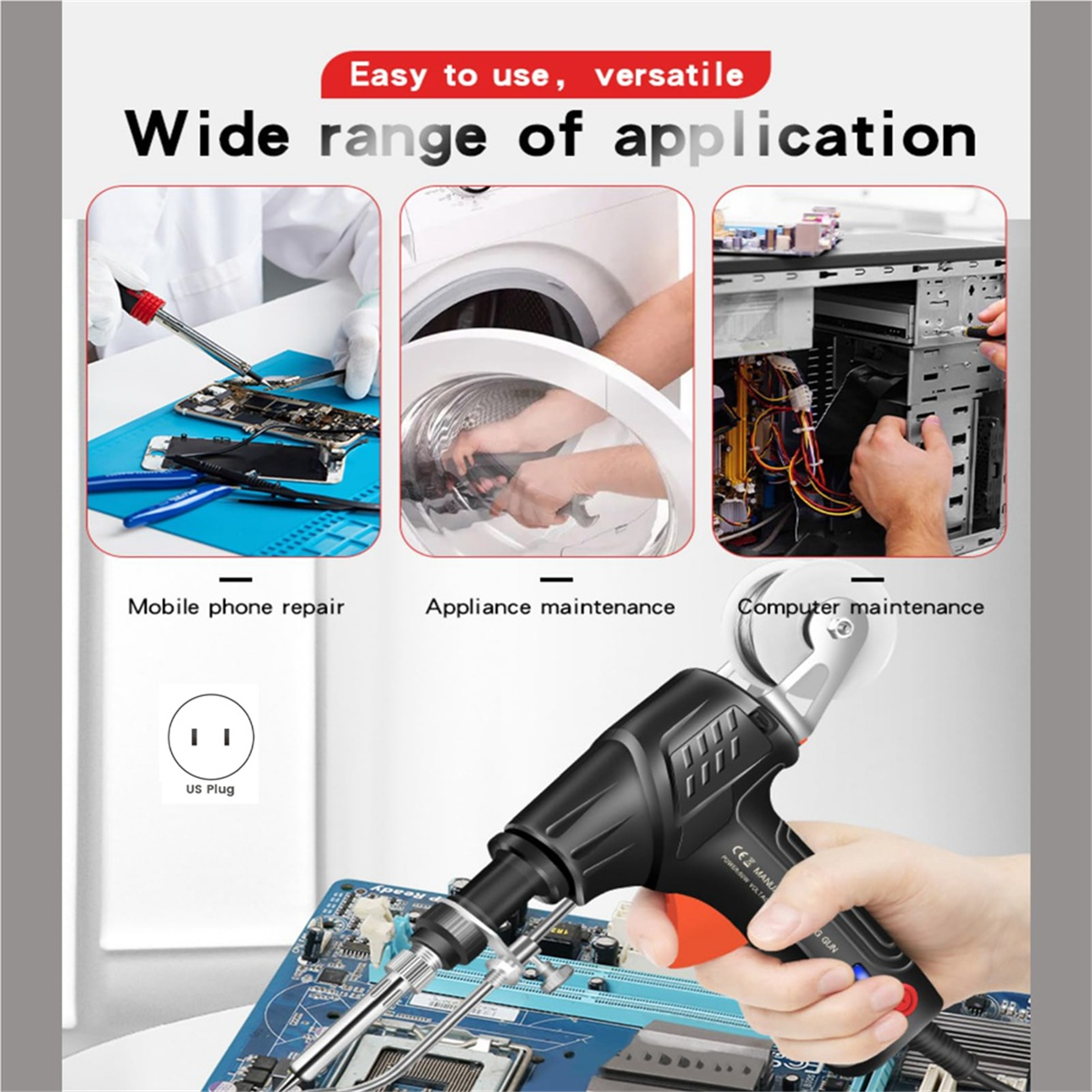 Industrial Heated Laser Welding Tool - A002 Ayyecoeeye Internally Heated Industrial Laser-Welding