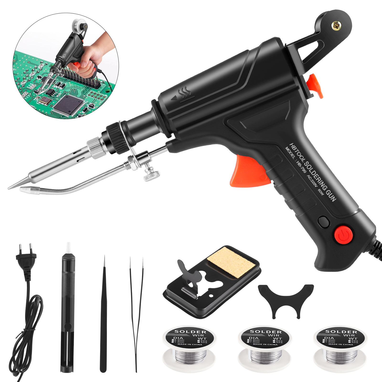 Industrial Heated Laser Welding Tool - 3 In 1 Welding Machine Heated
