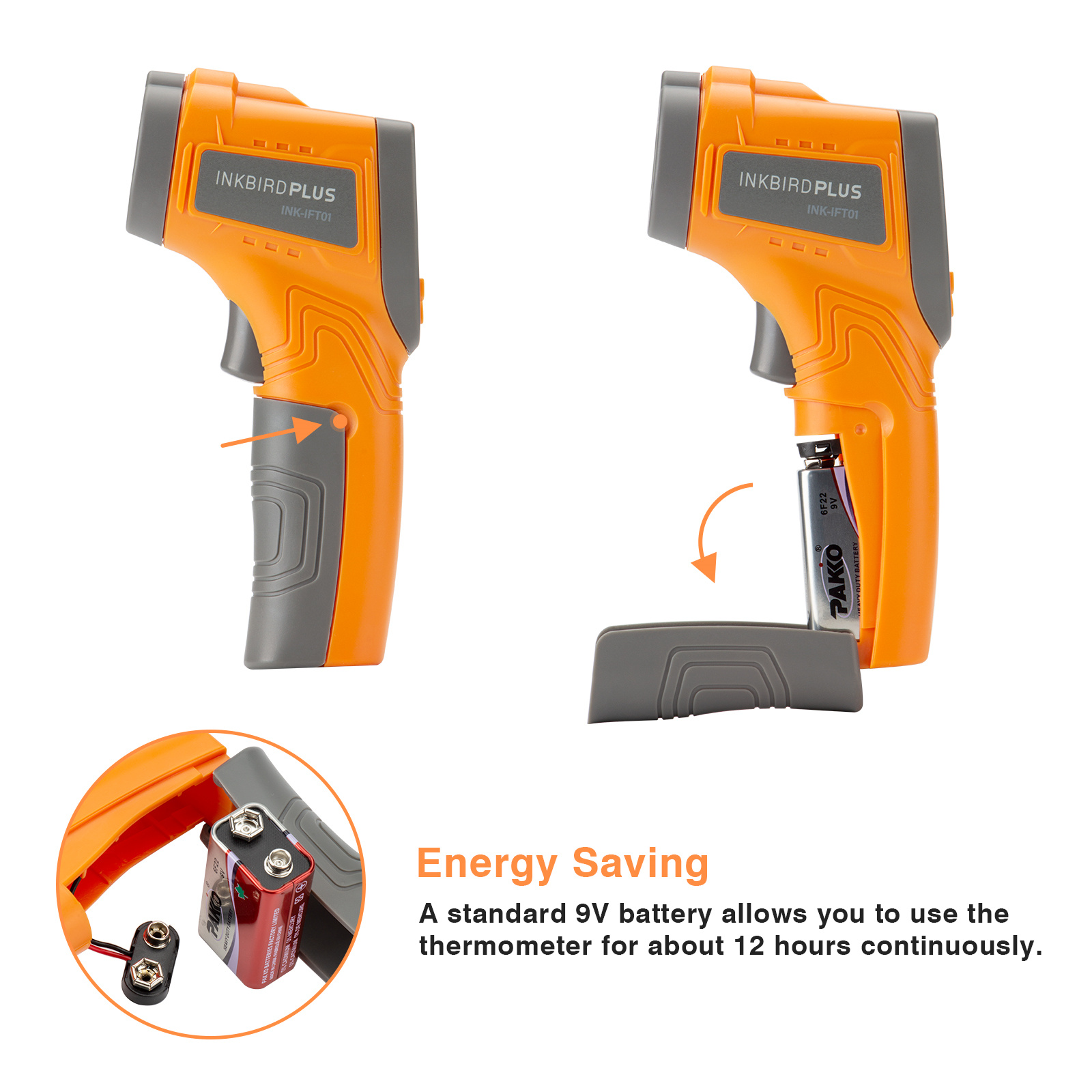 Inkbird Laser Infrared Thermom - مراجعة Industrial Laser Temperature وسعره