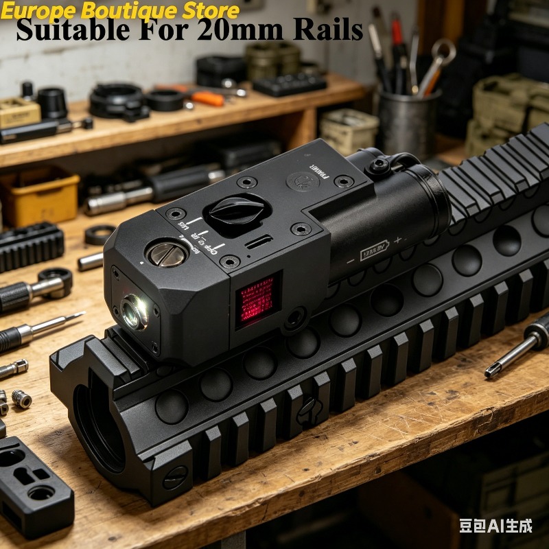 WADSN CQBL Metal IR Gear Red D - مراجعة Industrial Laser Gun وسعره