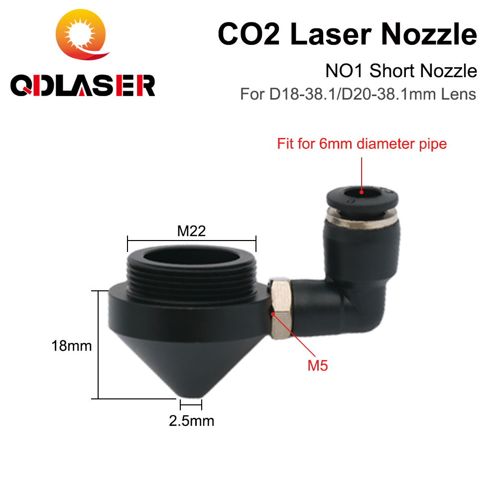 QDLASER CO2 Laser Air Nozzle f - مراجعة Industrial Laser Module وسعره