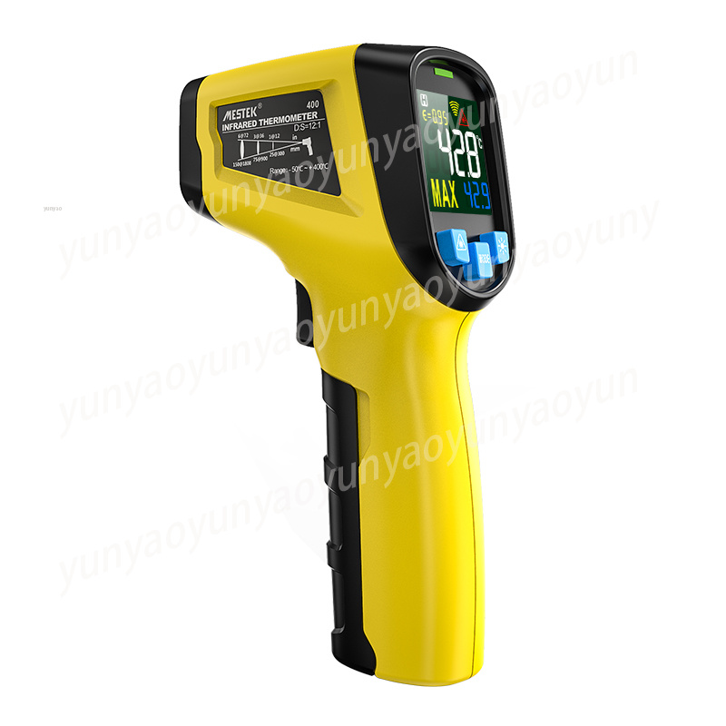 0‑400℃ Non Contact Digital Las - مراجعة Industrial Laser Temperature وسعره