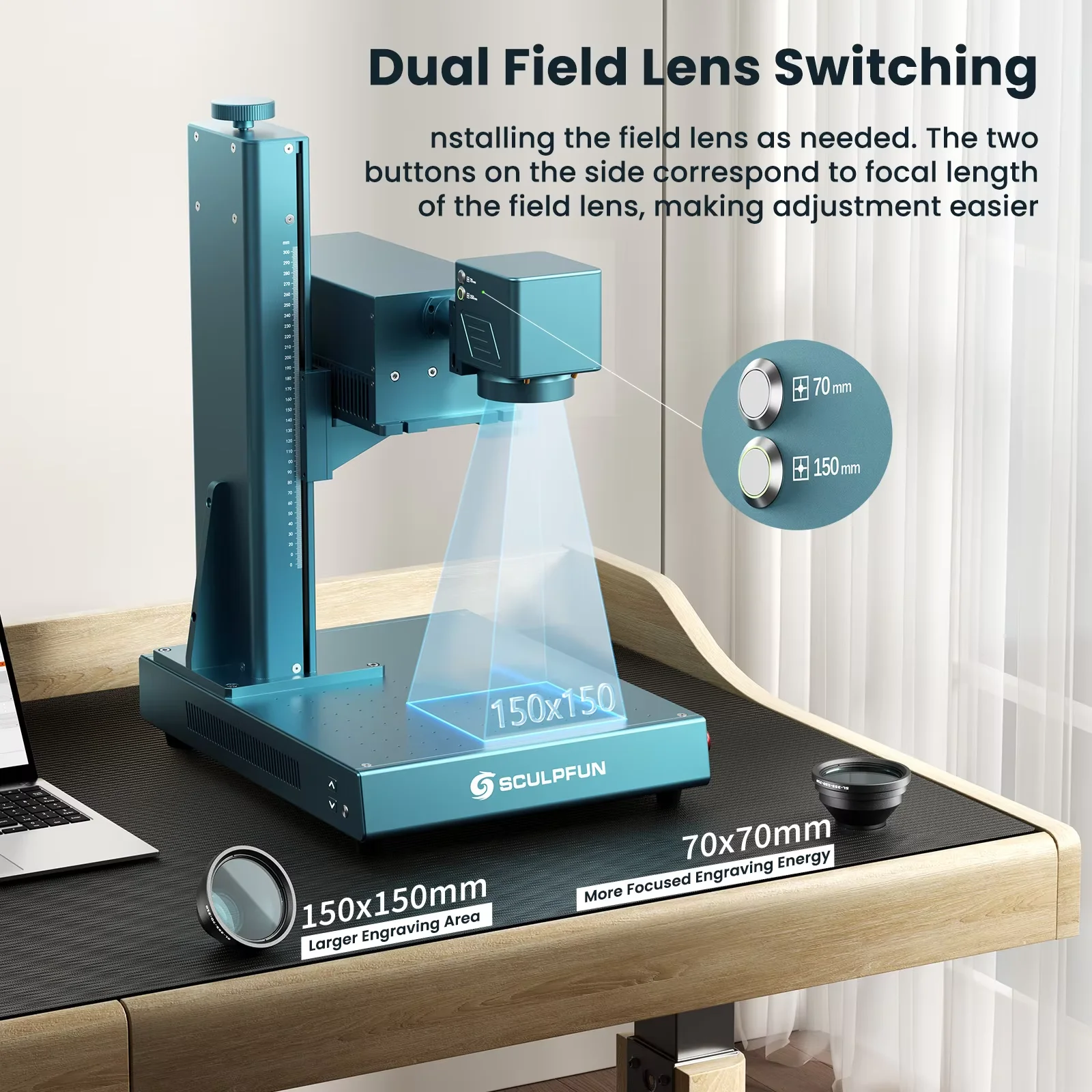 SCULPFUN V5 UV Laser Engraver  - مراجعة Industrial Grade Laser Engraver وسعره