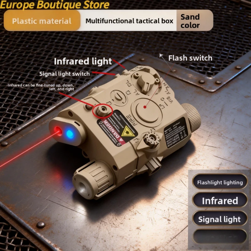NEW PEQ15 Laser Box Flashlight - مراجعة Industrial Laser Gun وسعره