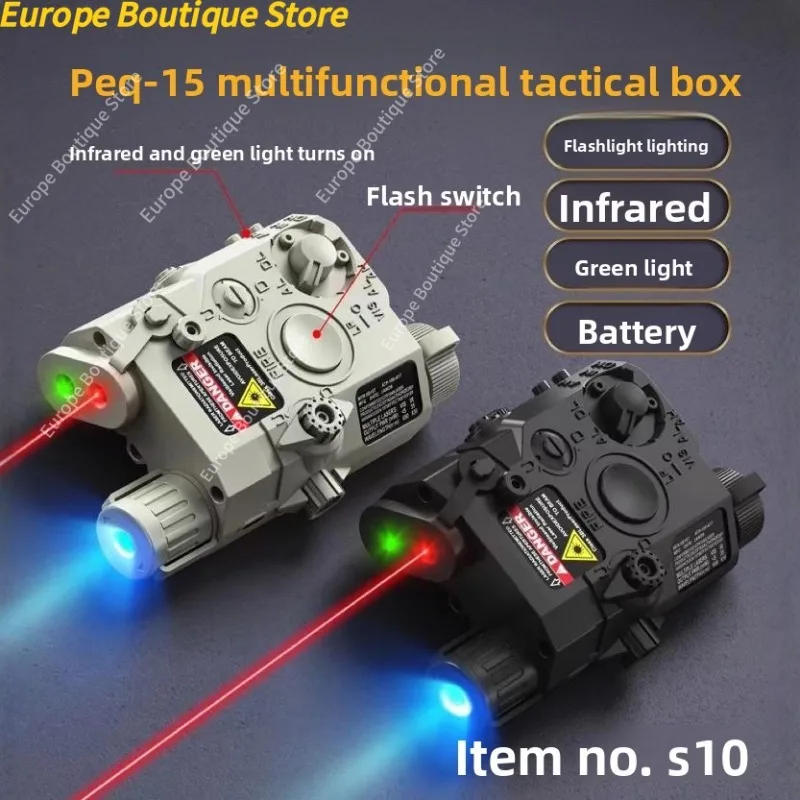 NEW PEQ15 Laser Box Flashlight - مراجعة Industrial Laser Gun وسعره