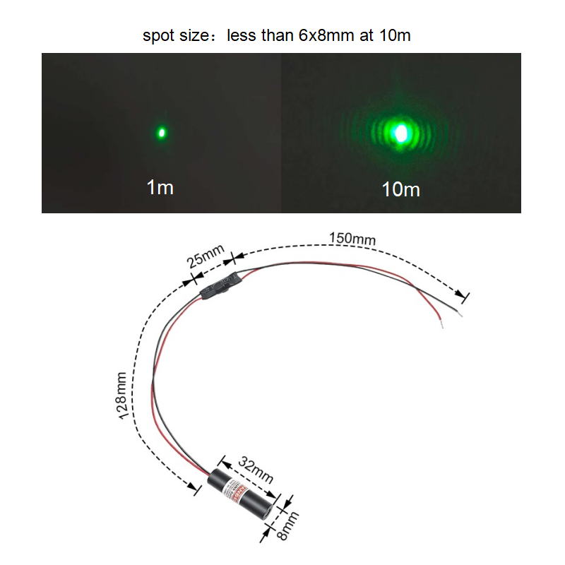 Economical Compact Green Dot L - مراجعة Industrial Laser Module وسعره