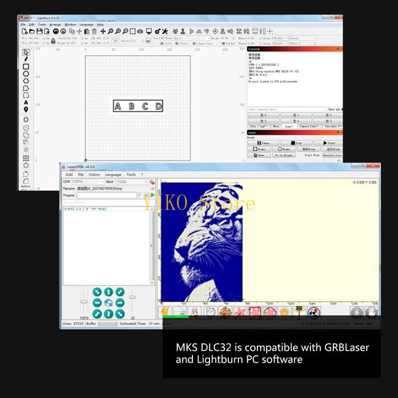 K32C MKS DLC32 GRBL Offline Co - مراجعة Controller Grbl Board وسعره