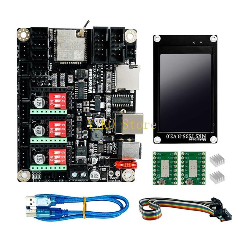 K32C MKS DLC32 GRBL Offline Co - مراجعة Controller Grbl Board وسعره