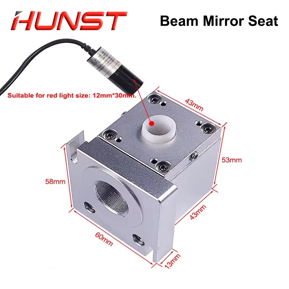 HUNST CO2 Laser Beam Mirror Se - مراجعة Laser Beam Expander وسعره