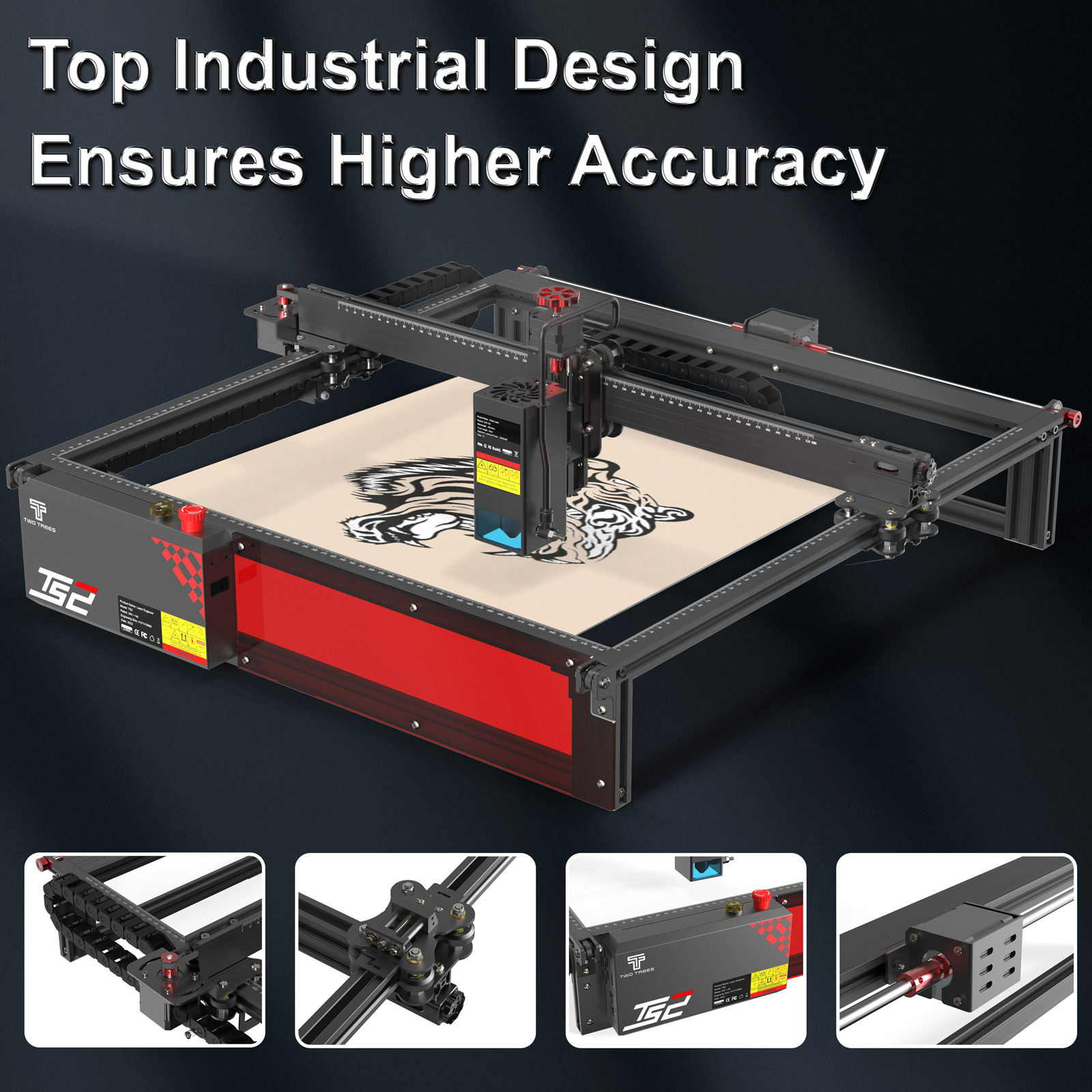 Twotrees TS2 20W Laser Engrave - مراجعة Industrial Handheld Laser Engraver وسعره