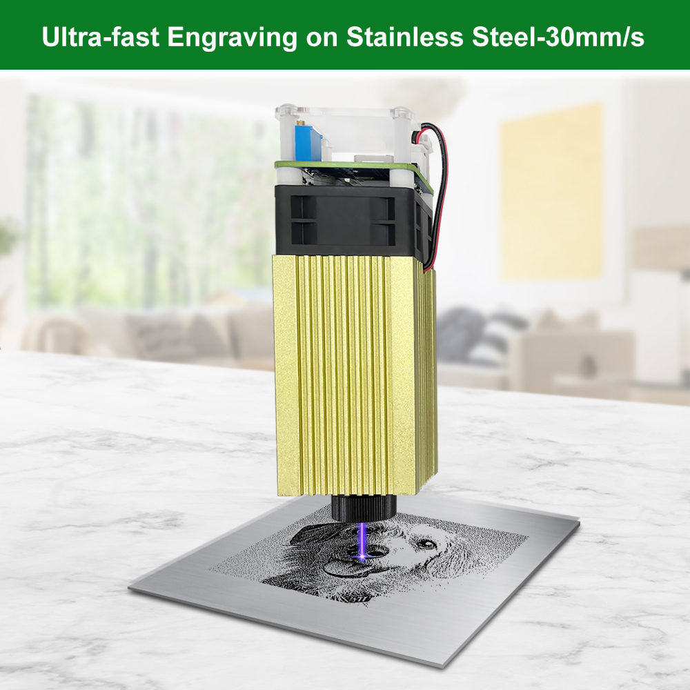 LASER TREE 4W 5W Laser Head 45 - مراجعة Industrial Handheld Laser Engraver وسعره