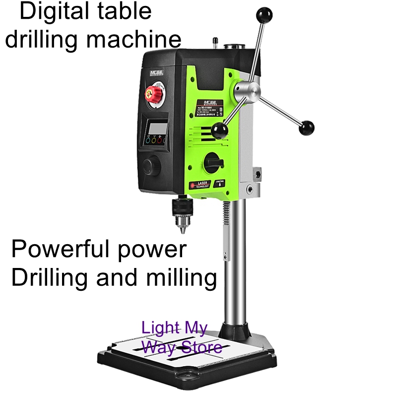 Mini strong table drill digita - مراجعة Industrial Laser Drill وسعره
