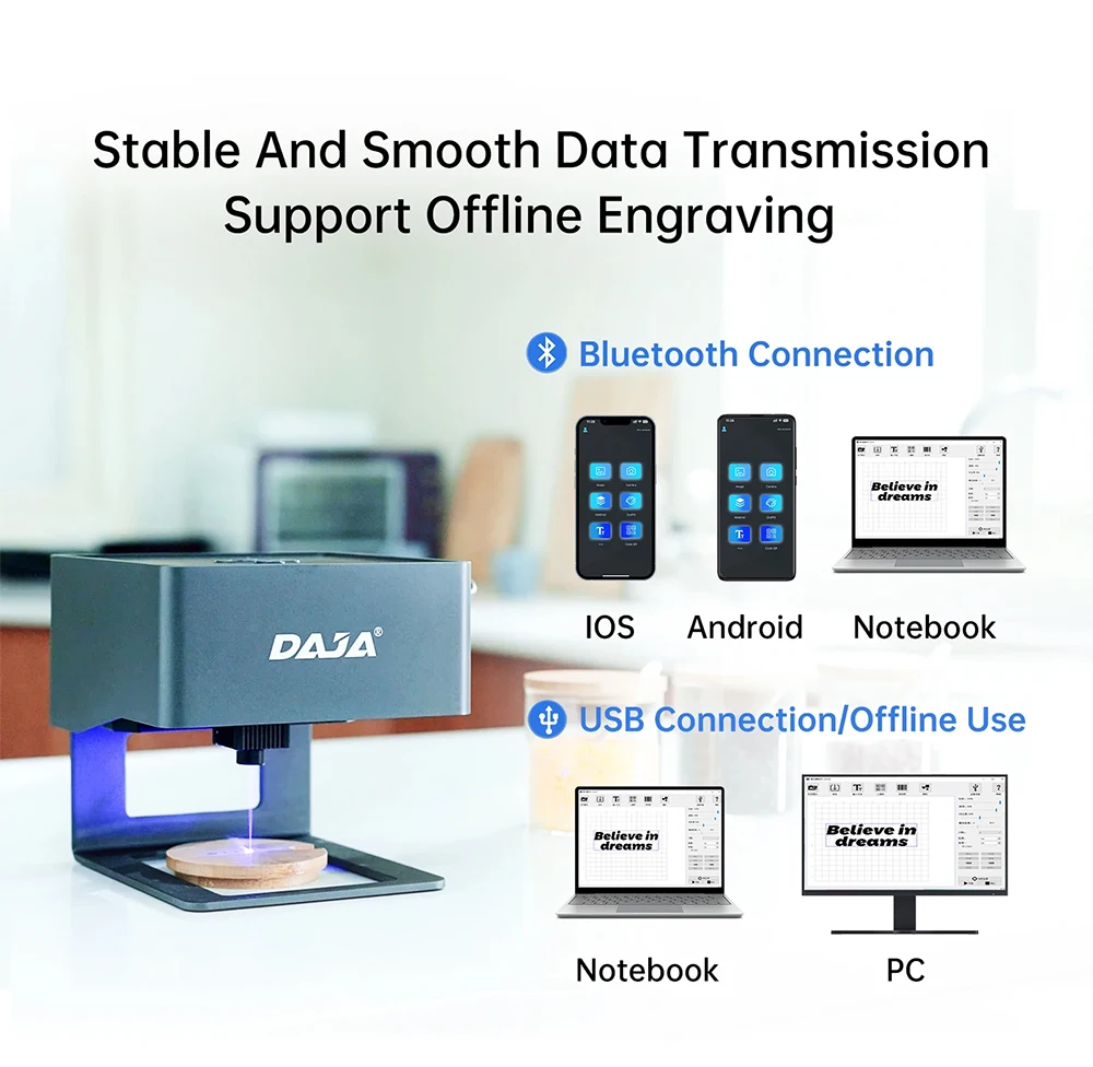 DAJA Laser Engraver CNC DIY DJ - مراجعة Industrial Handheld Laser Engraver وسعره