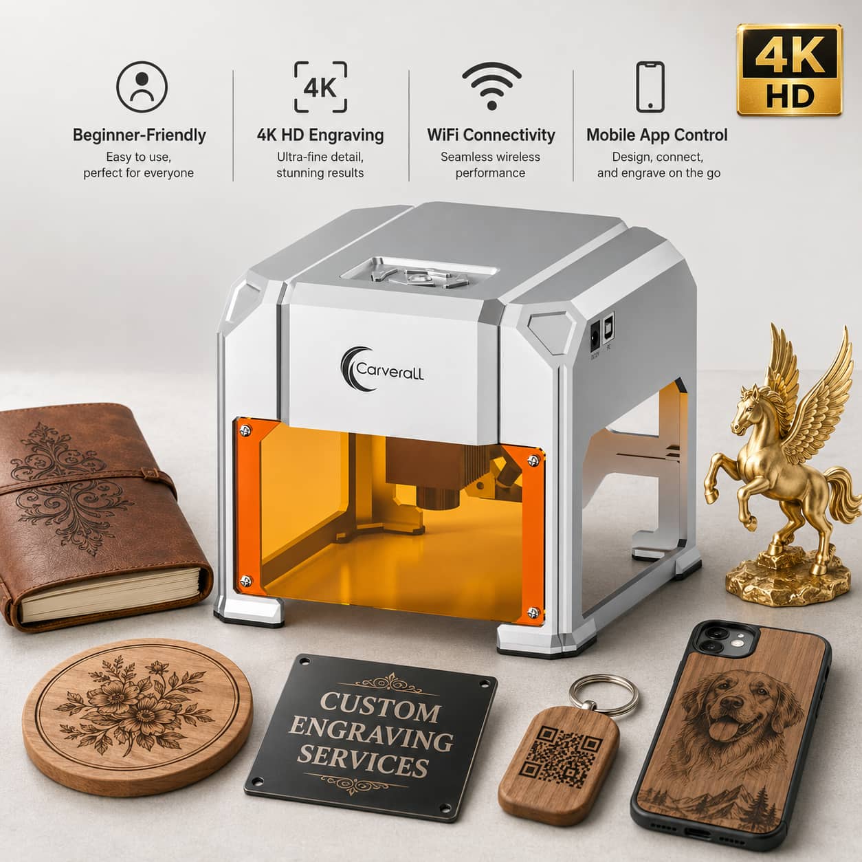 Carverall Laser Engraver Machi - مراجعة Industrial Handheld Laser Engraver وسعره