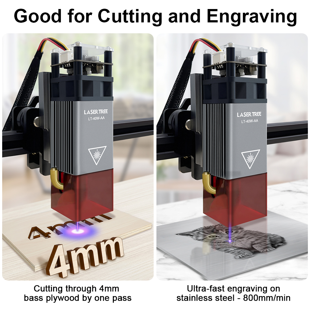 LASER TREE 5W Laser Module wit - مراجعة Industrial Handheld Laser Engraver وسعره