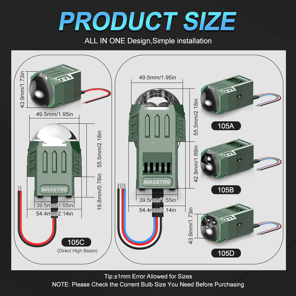 Double Laser 1.5inch Bi Led Mo - مراجعة Industrial Laser Module وسعره
