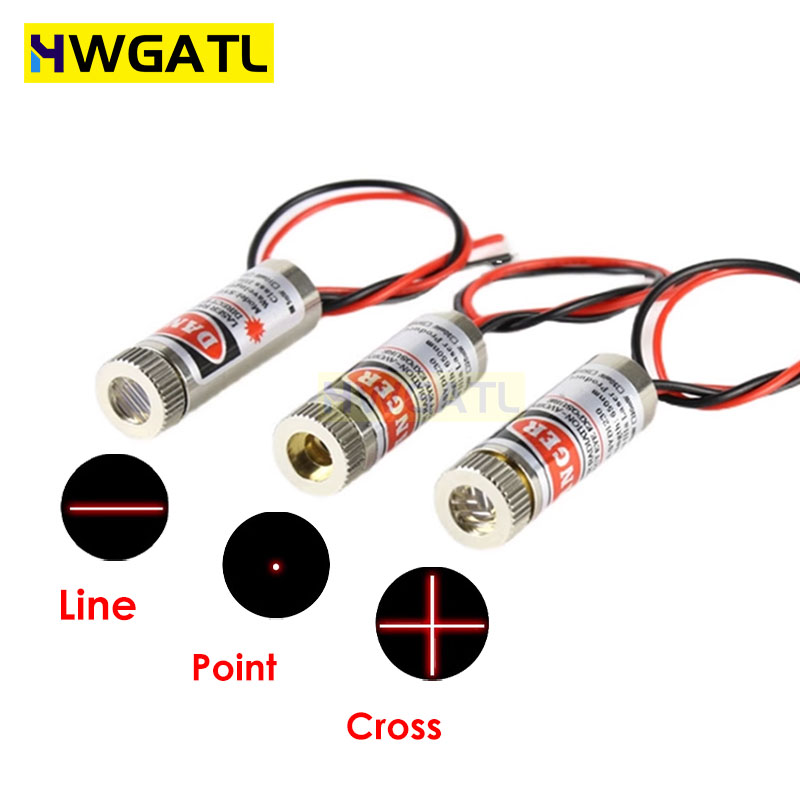 650nm 5mW Red Point / Line / C - مراجعة Industrial Laser Module وسعره