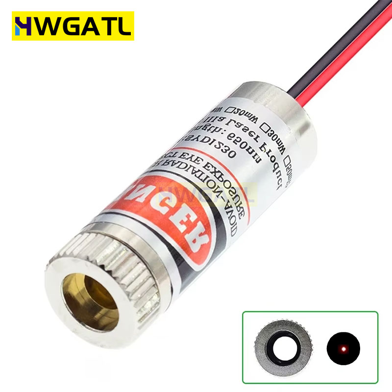 650nm 5mW Red Point / Line / C - مراجعة Industrial Laser Module وسعره