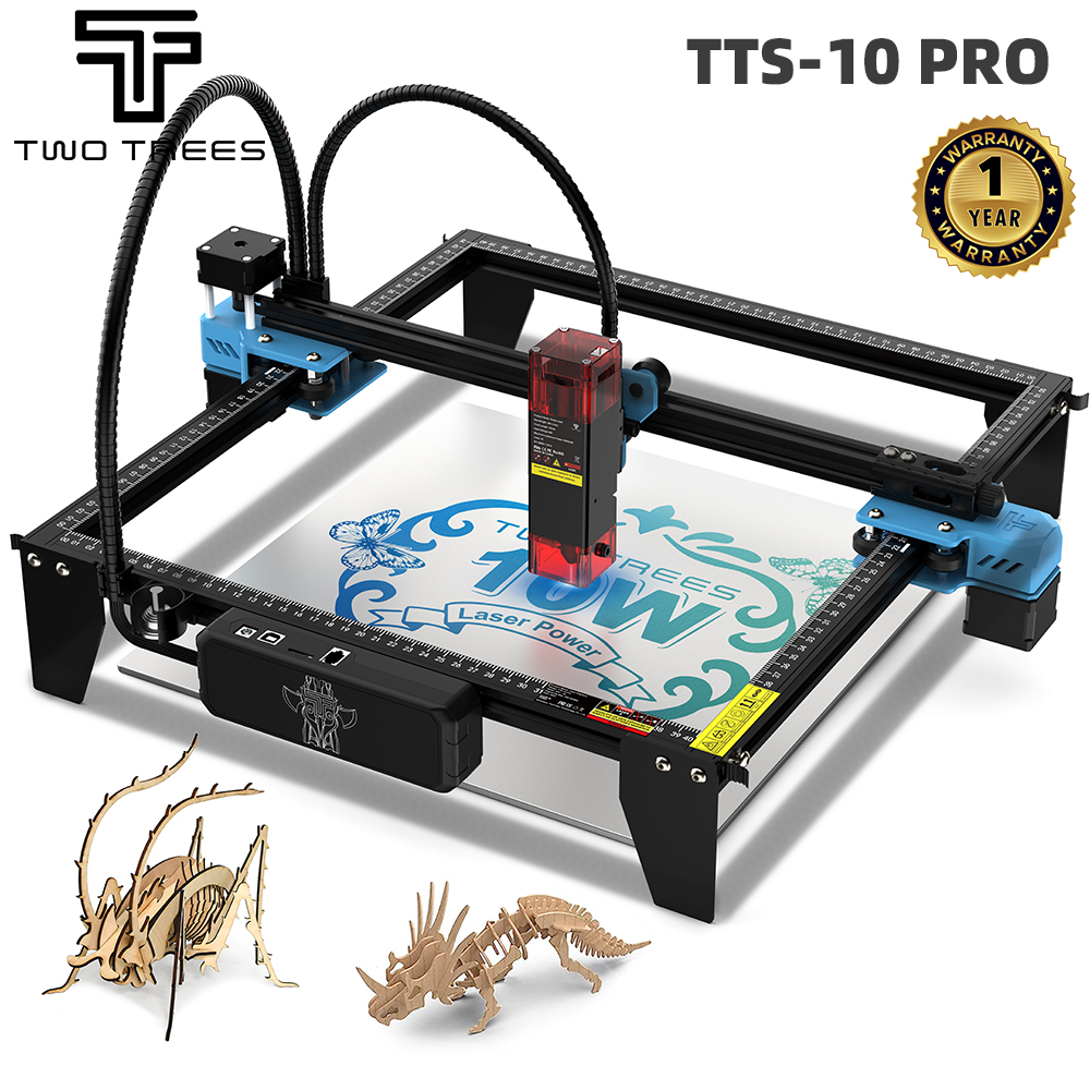 TWOTREES TTS-10 Pro Laser Engr - مراجعة Industrial Handheld Laser Engraver وسعره