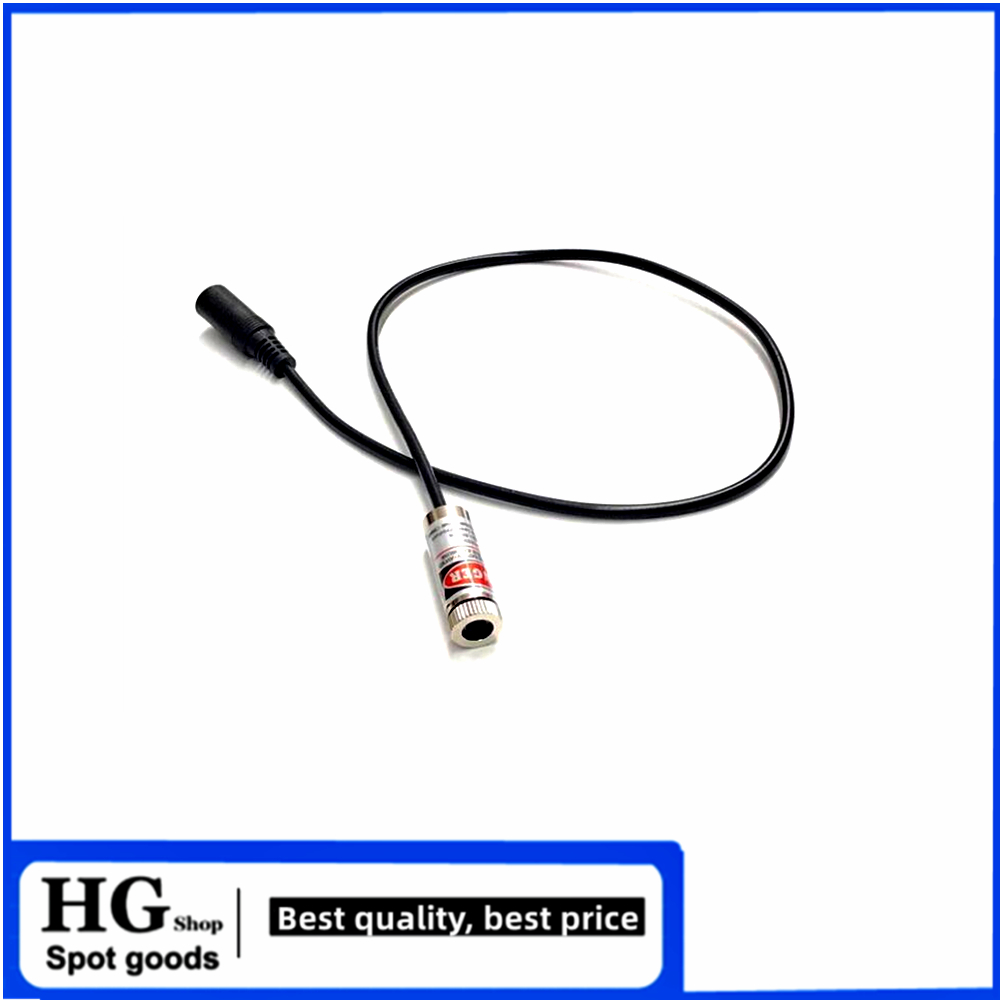 12mm  DC plug laser module DC  - مراجعة Industrial Laser Module وسعره