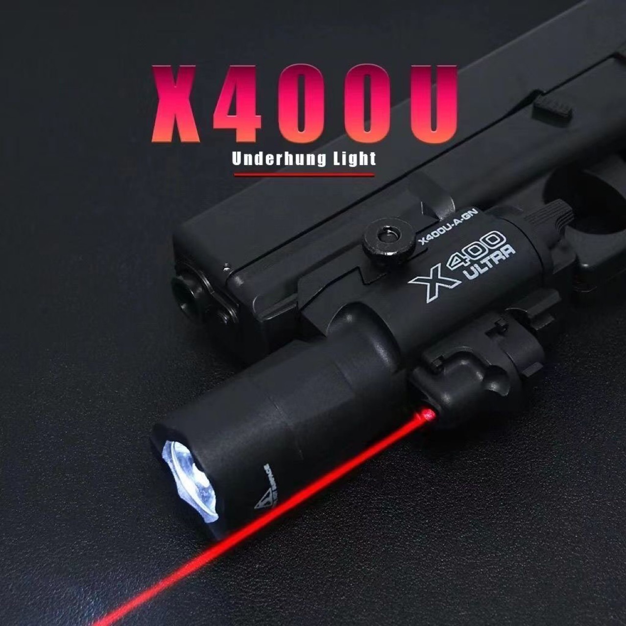 X400U  Laser Flashlight Combo  - مراجعة Industrial Laser Gun وسعره