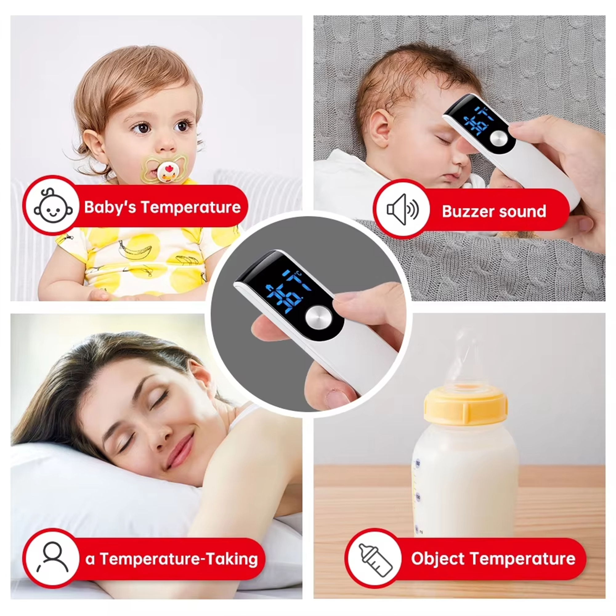 Infrared Fever Thermometer Med - مراجعة Industrial Laser Temperature وسعره