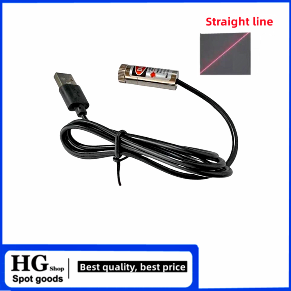 12mm 5mw adjustable focus red  - مراجعة Industrial Laser Module وسعره