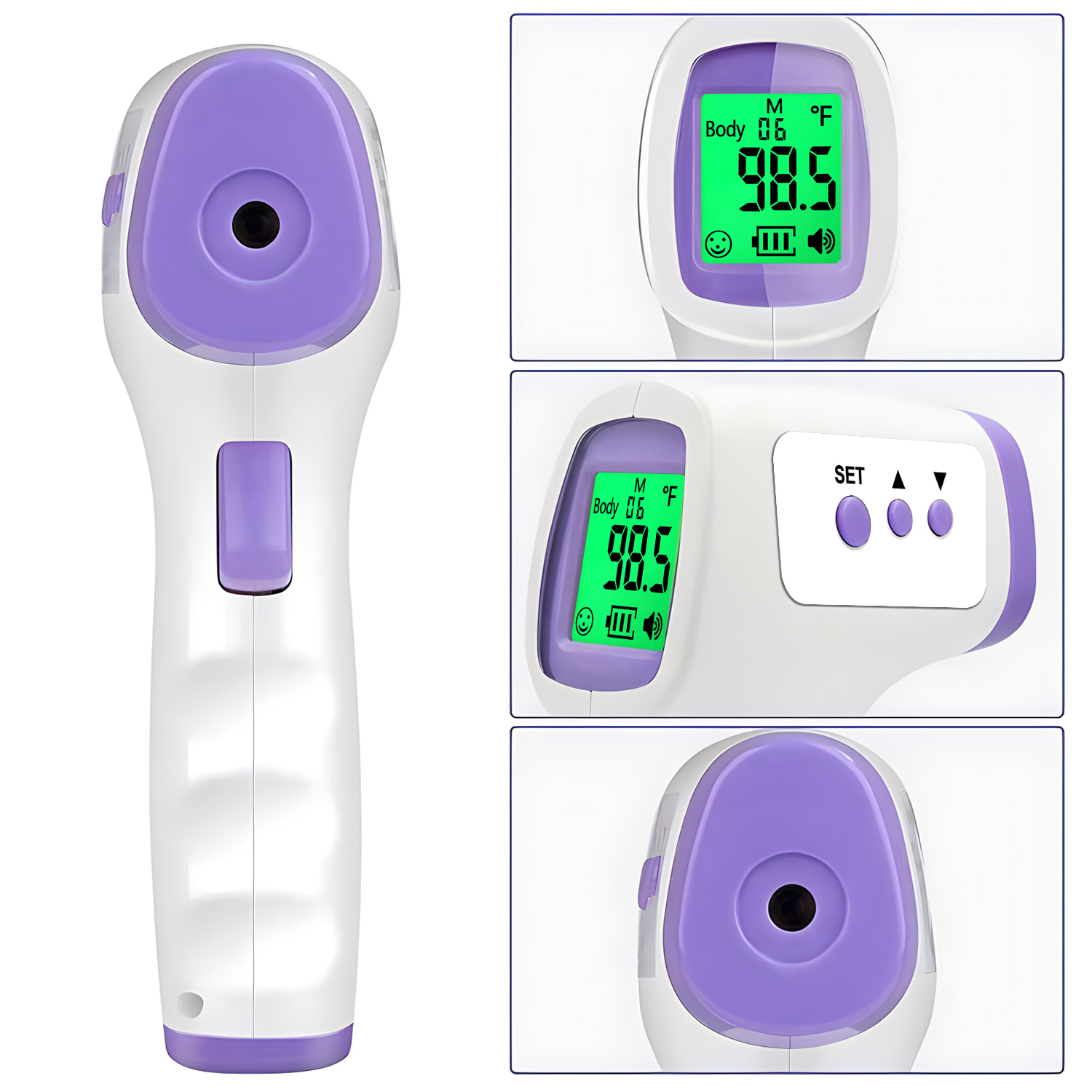Digital Non-contact Medical Fe - مراجعة Industrial Laser Temperature وسعره