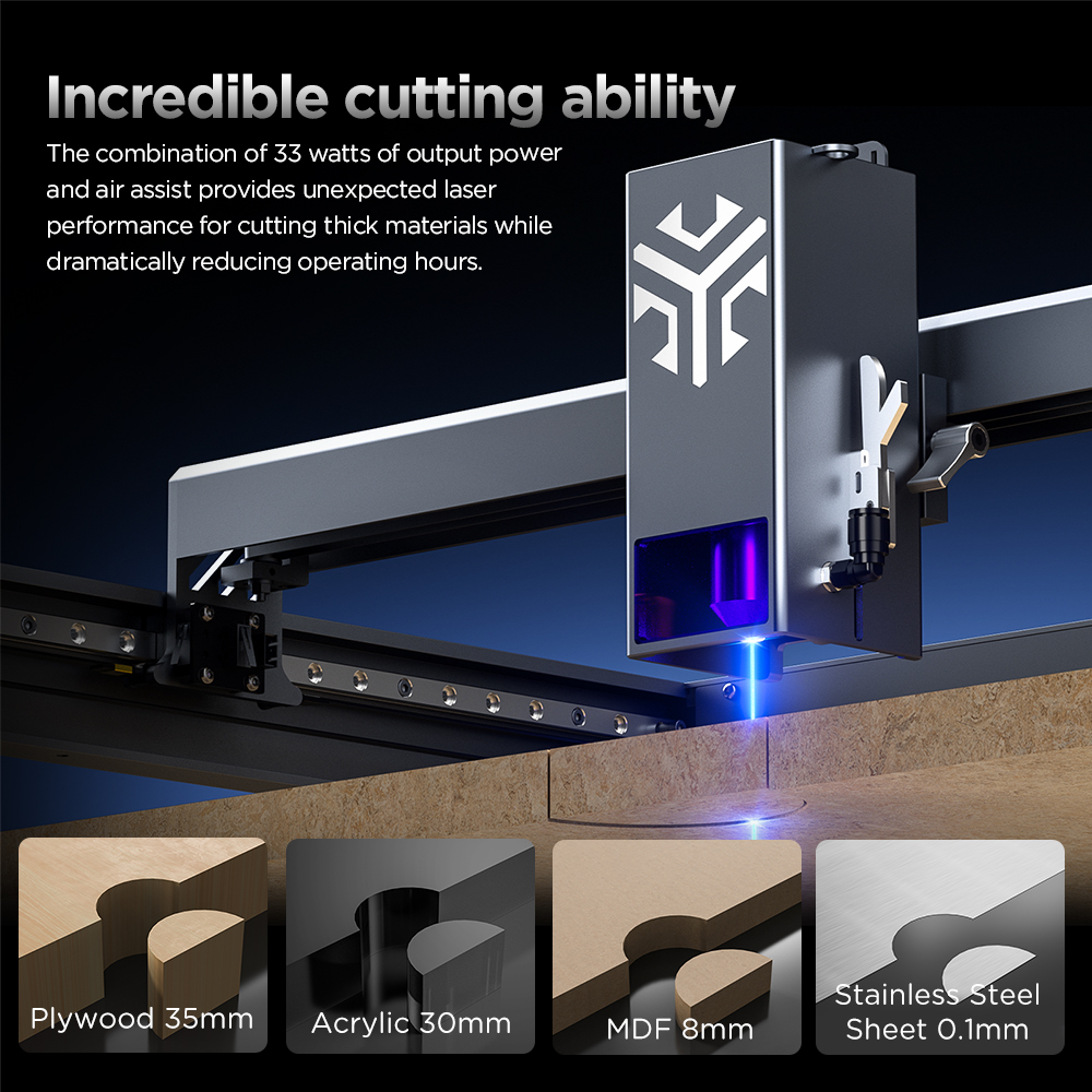 ACMER P2 Laser Engraver 33W 20 - مراجعة Industrial Handheld Laser Engraver وسعره