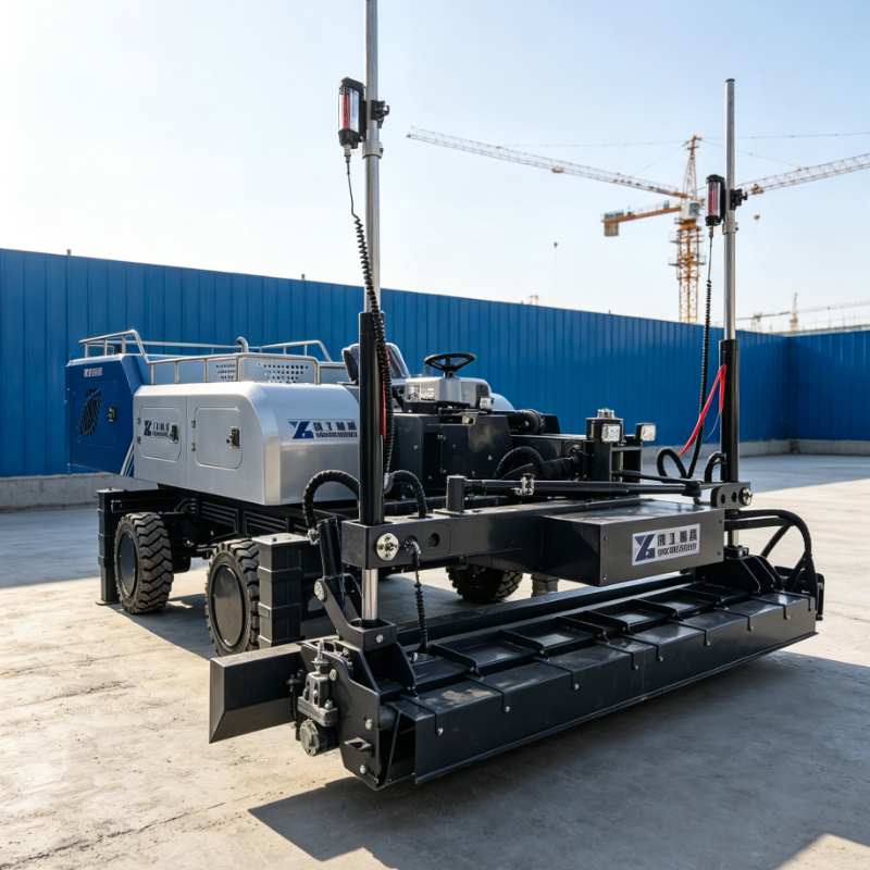 Customized Laser Guided Screed - مراجعة Industrial Laser Guide وسعره