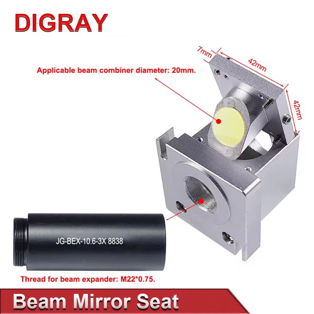 DIGRAY CO2 Laser Beam Mirror S - مراجعة Laser Beam Expander وسعره