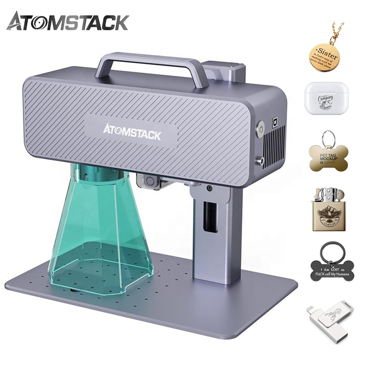ATOMSTACK M4 Desktop Mini Hand - مراجعة Industrial Grade Laser Engraver وسعره