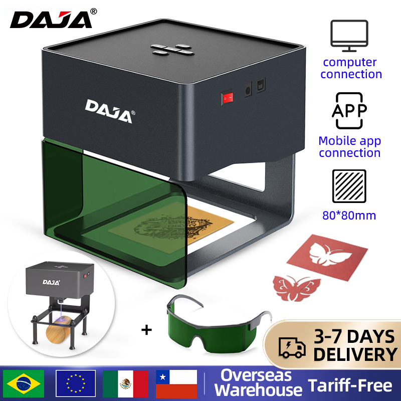 DAJA DJ6 Mini Portable Laser E - مراجعة Industrial Handheld Laser Engraver وسعره