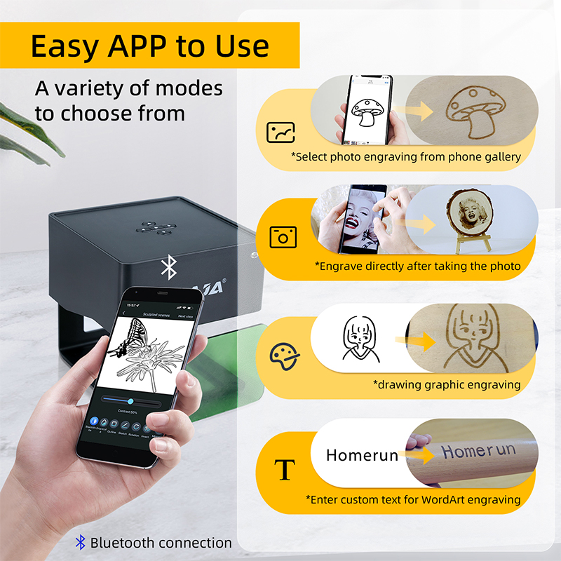 DAJA Mini Portable Laser Engra - مراجعة Industrial Handheld Laser Engraver وسعره
