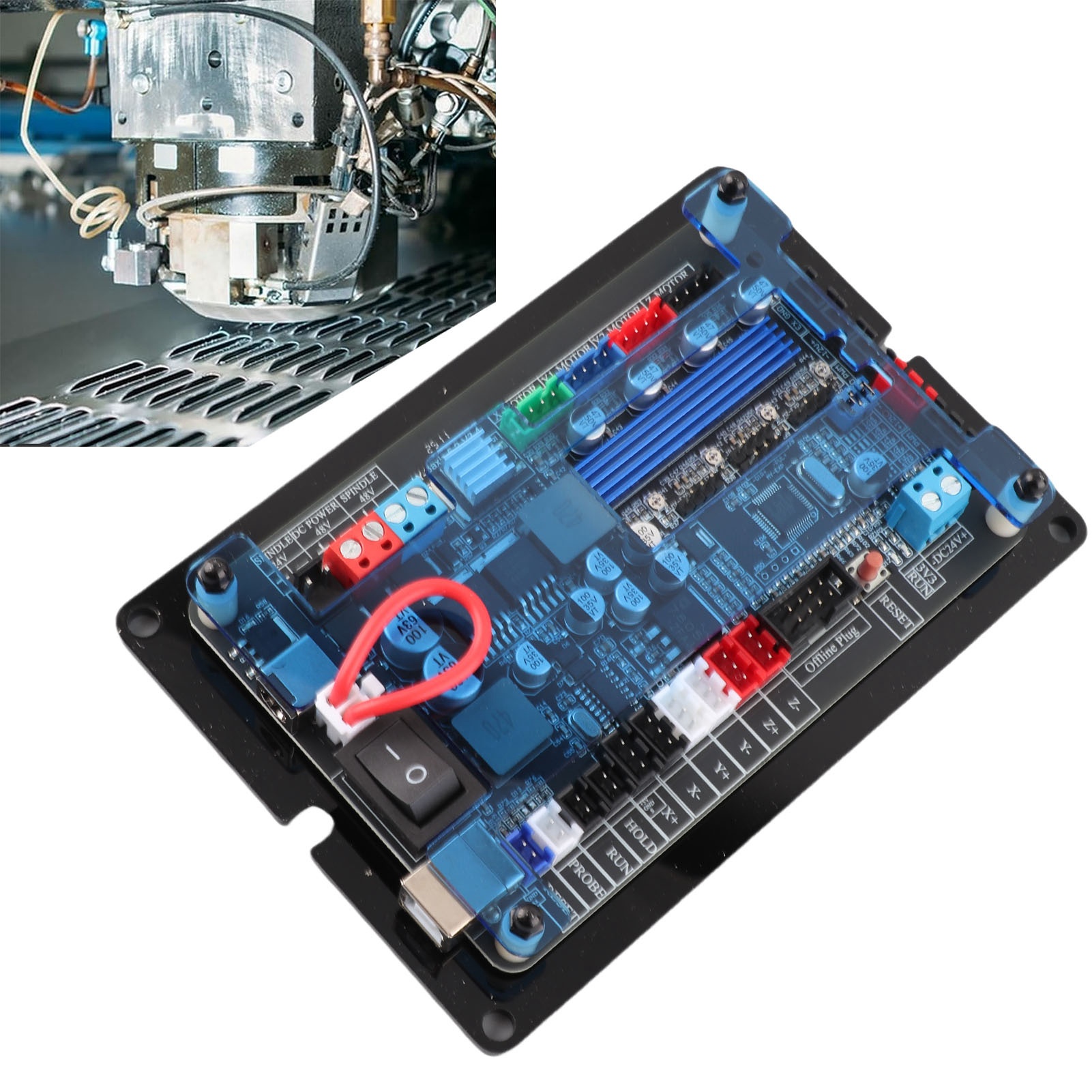 CNC Controller Board DC12-48V  - مراجعة Controller Grbl Board وسعره